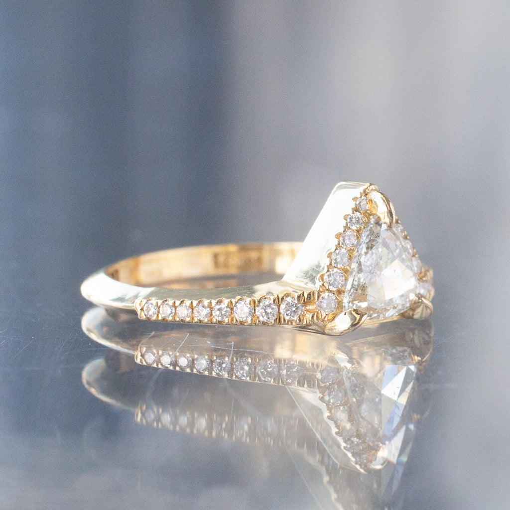 Trillion Diamond Theodora Ring