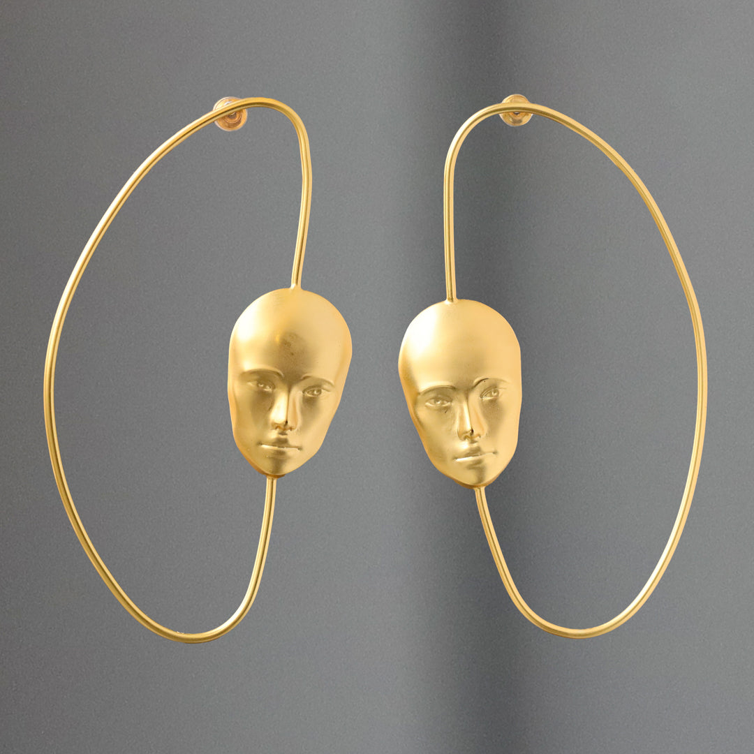 Half Moon Earrings