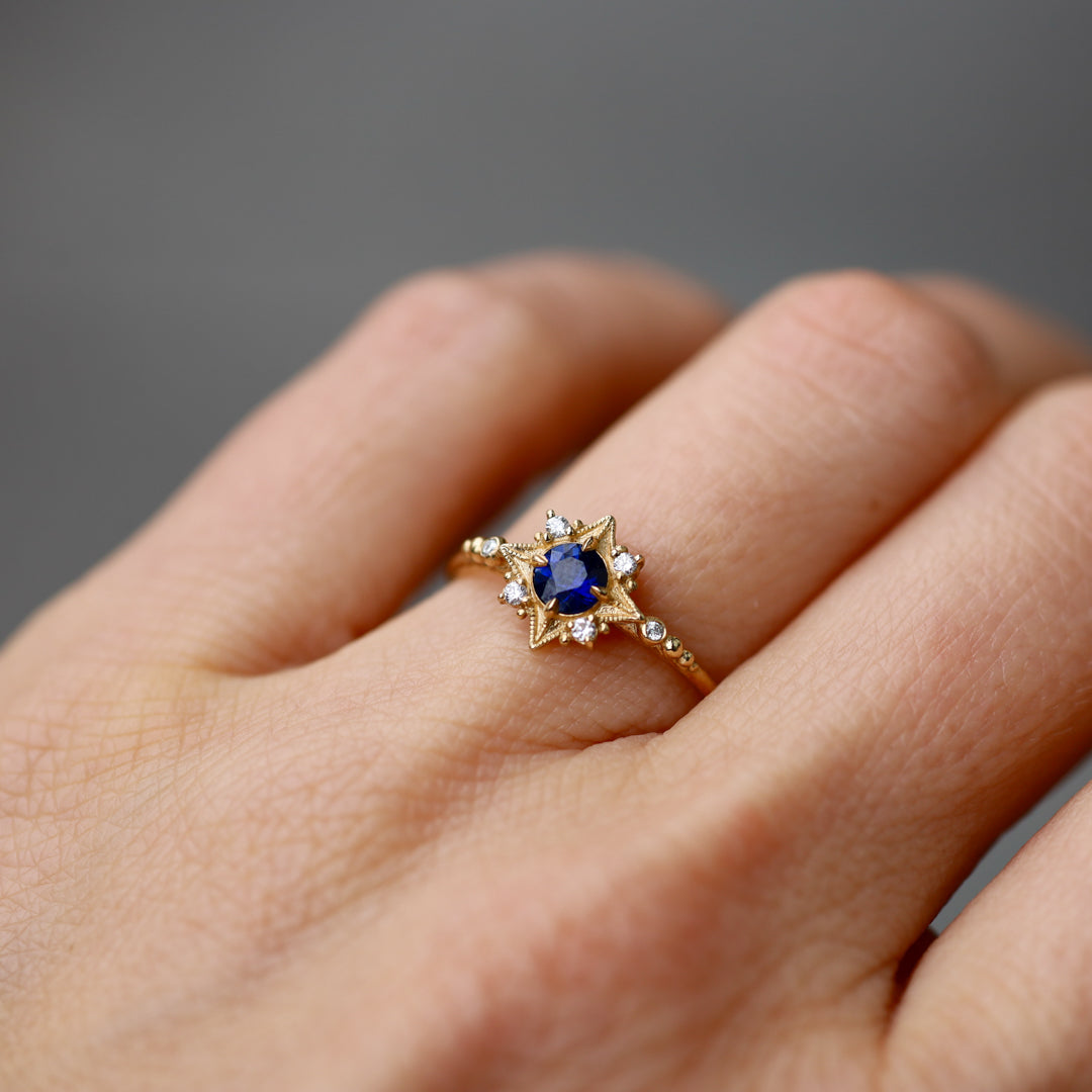 Blue Sapphire Sabine Nova
