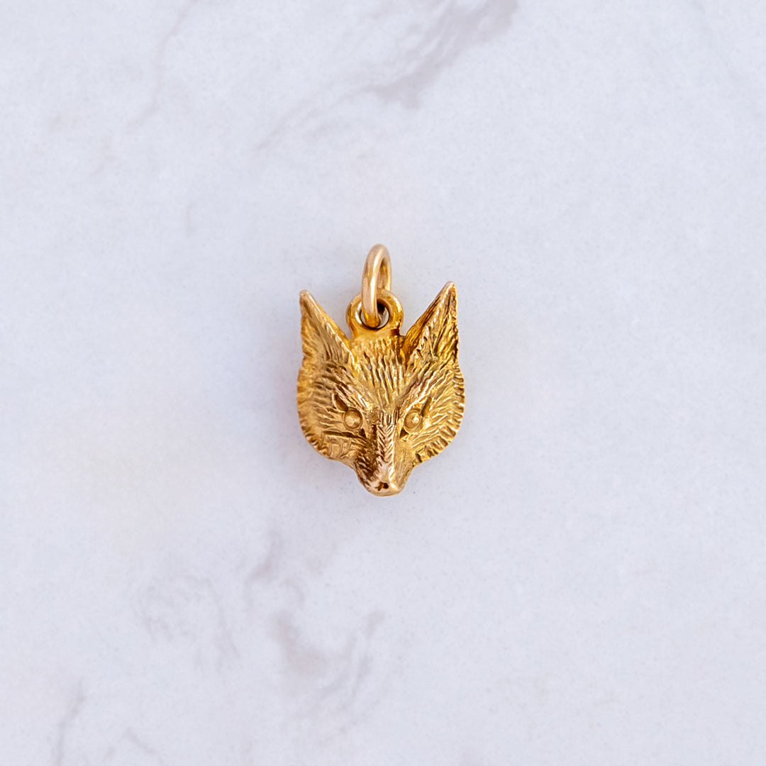 Vintage Fox Pendant