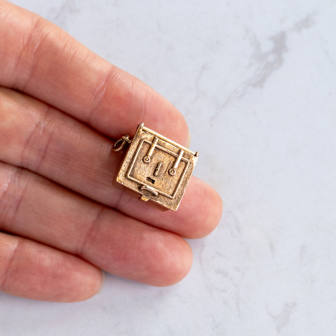Vintage Money Box Charm