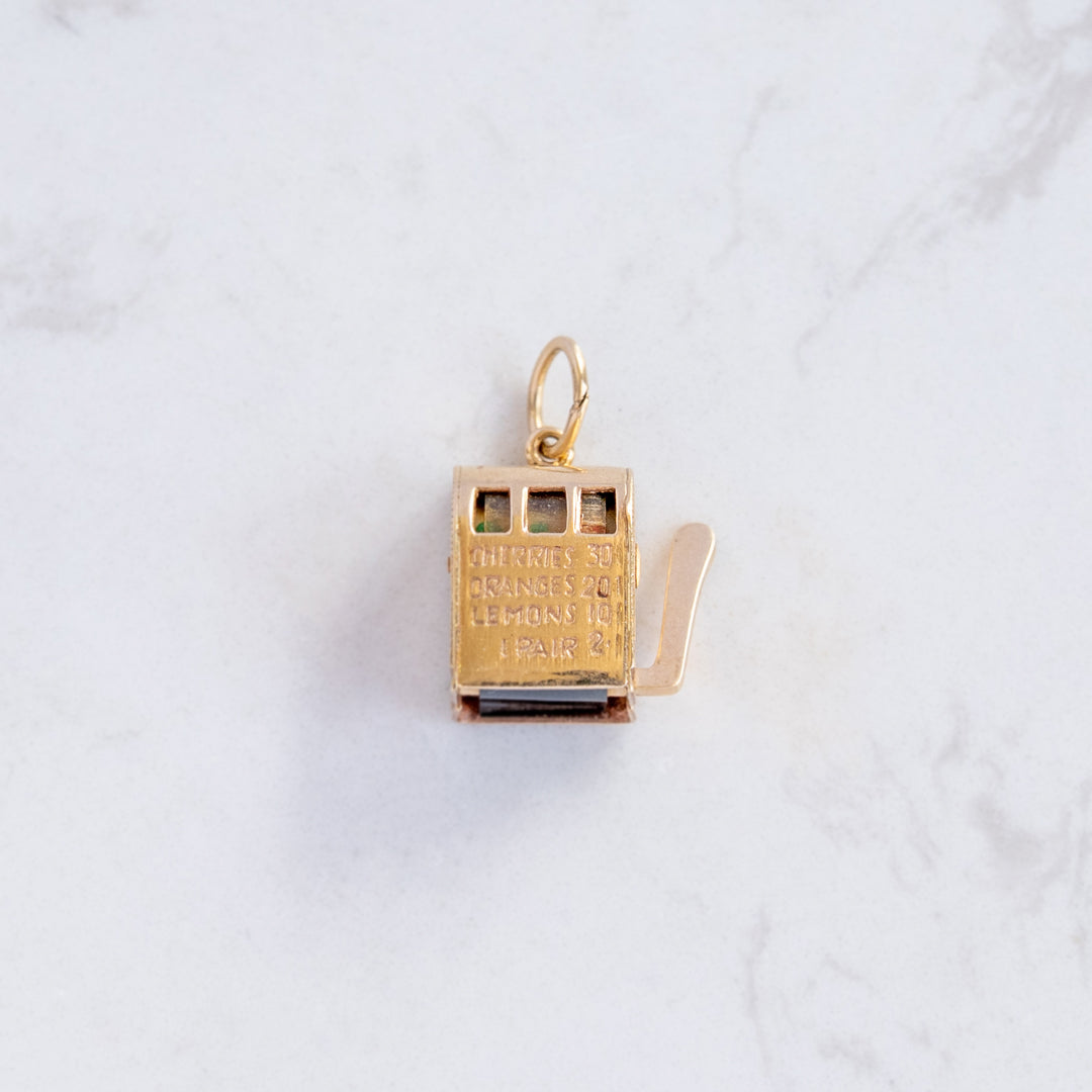 Vintage Slot Machine Charm