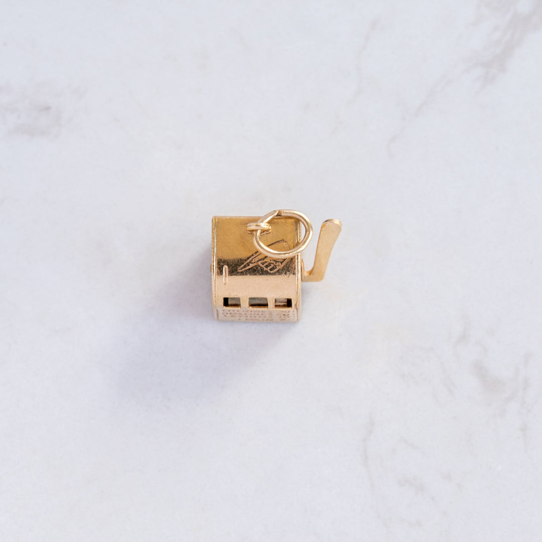 Vintage Slot Machine Charm