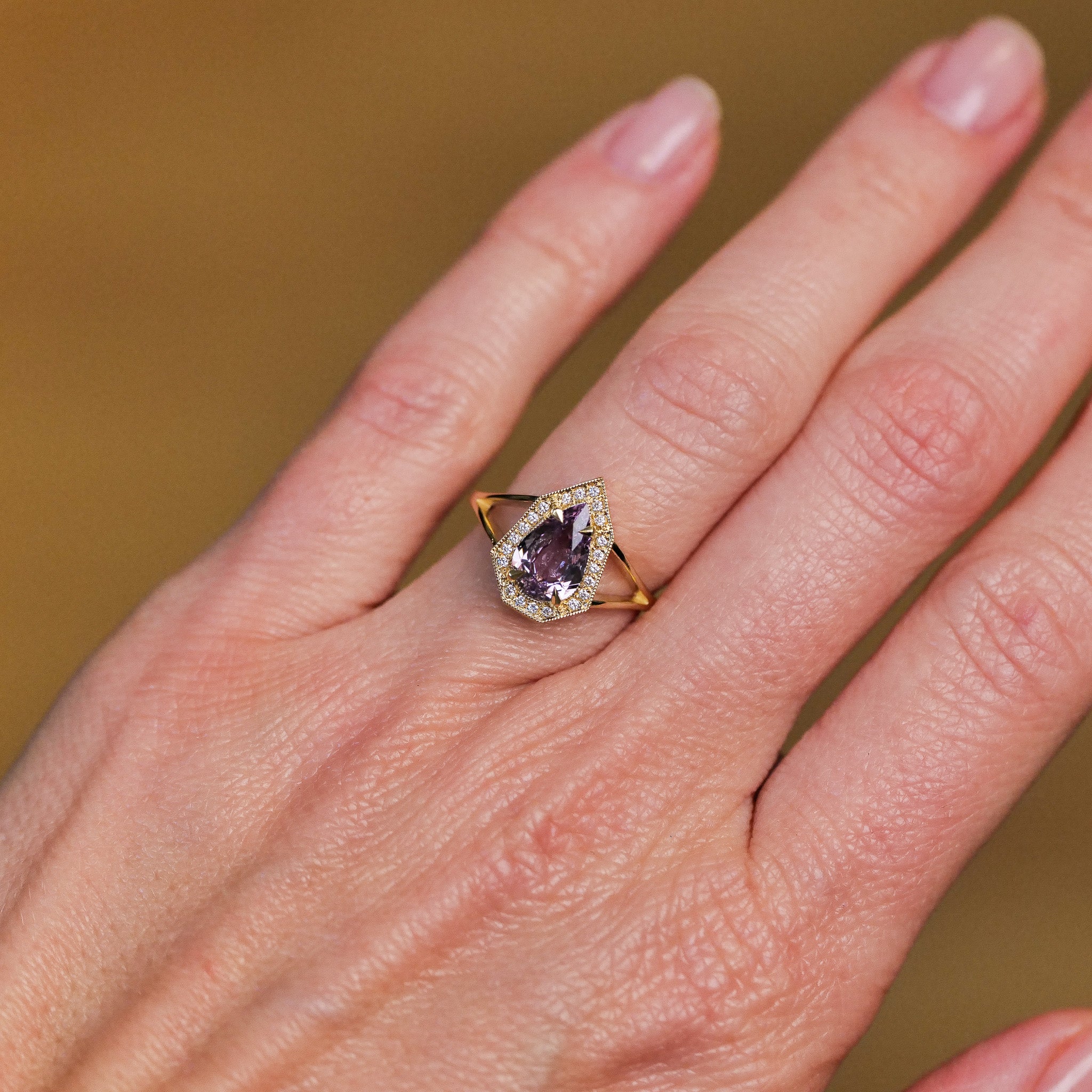 Classic Phoebe Ring - Sweetpea Pink Sapphire (1.22ct)
