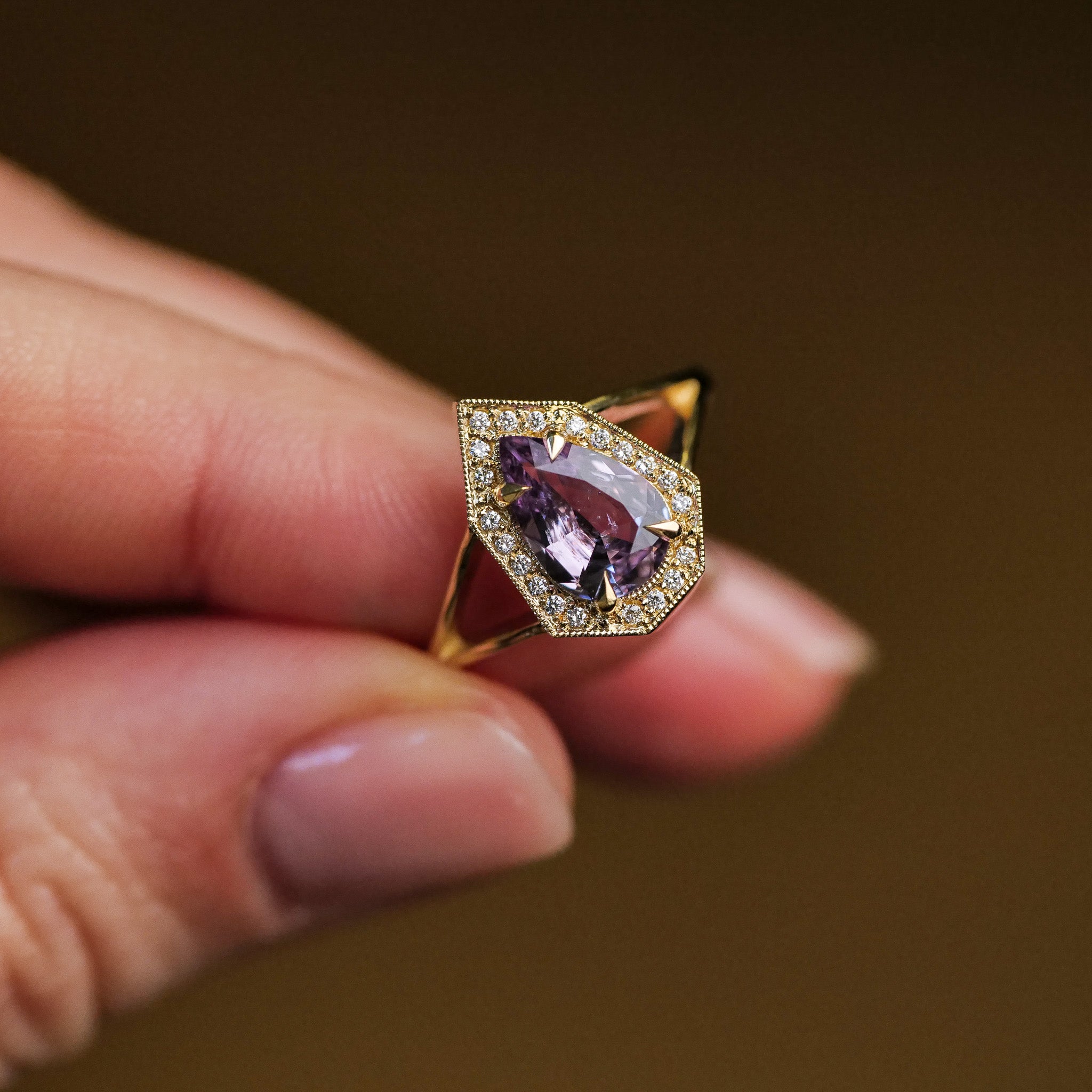 Classic Phoebe Ring - Sweetpea Pink Sapphire (1.22ct)