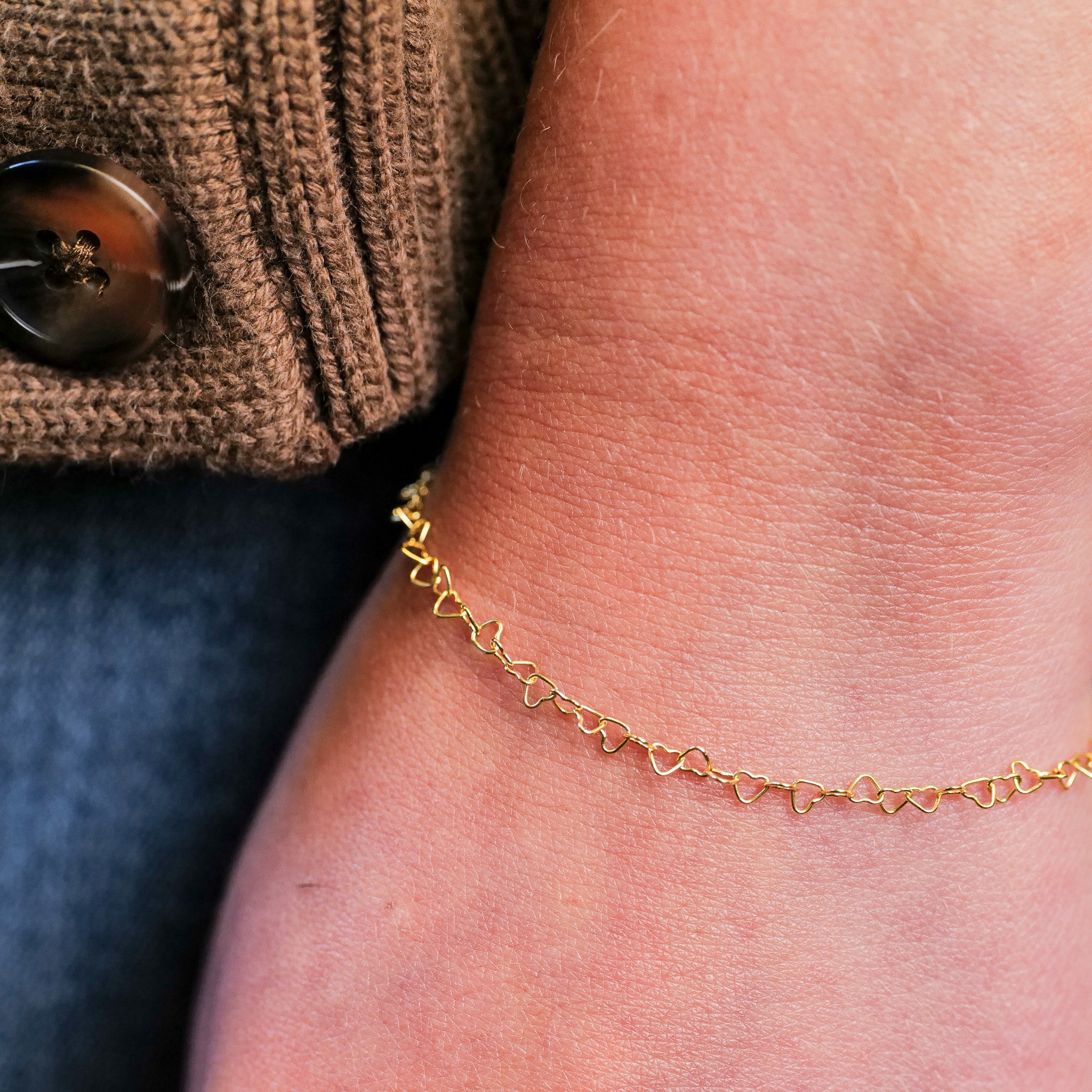 Classic Heart Chain Bracelet