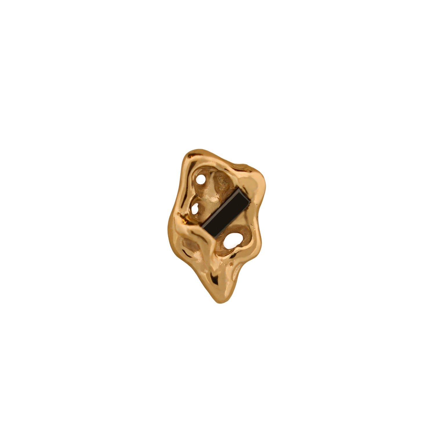 Cavity Earring - Baguette