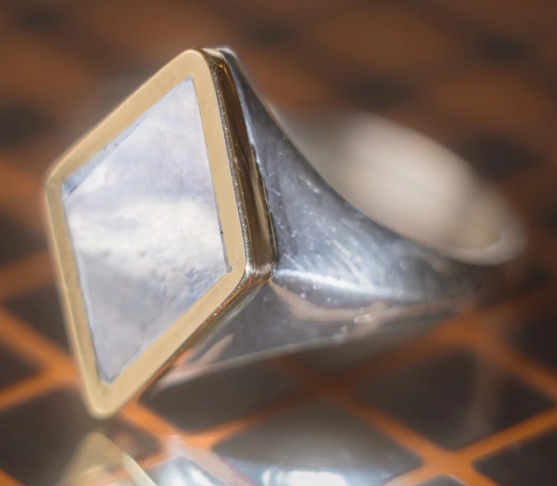 Parallel Signet Ring