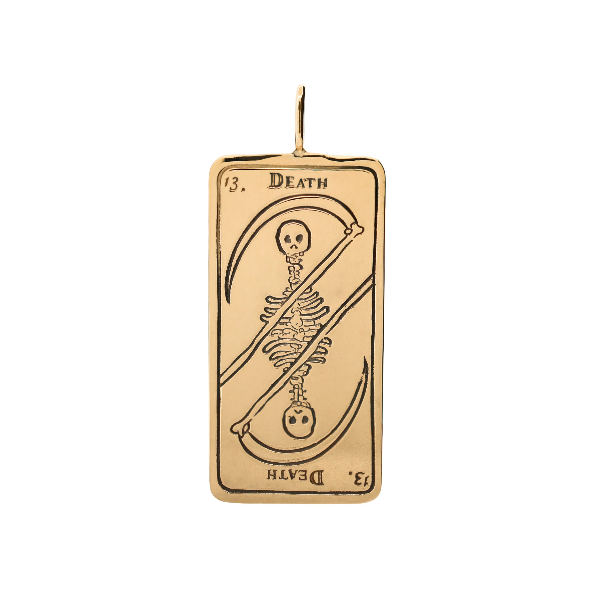 Tarot Card Charm - Death