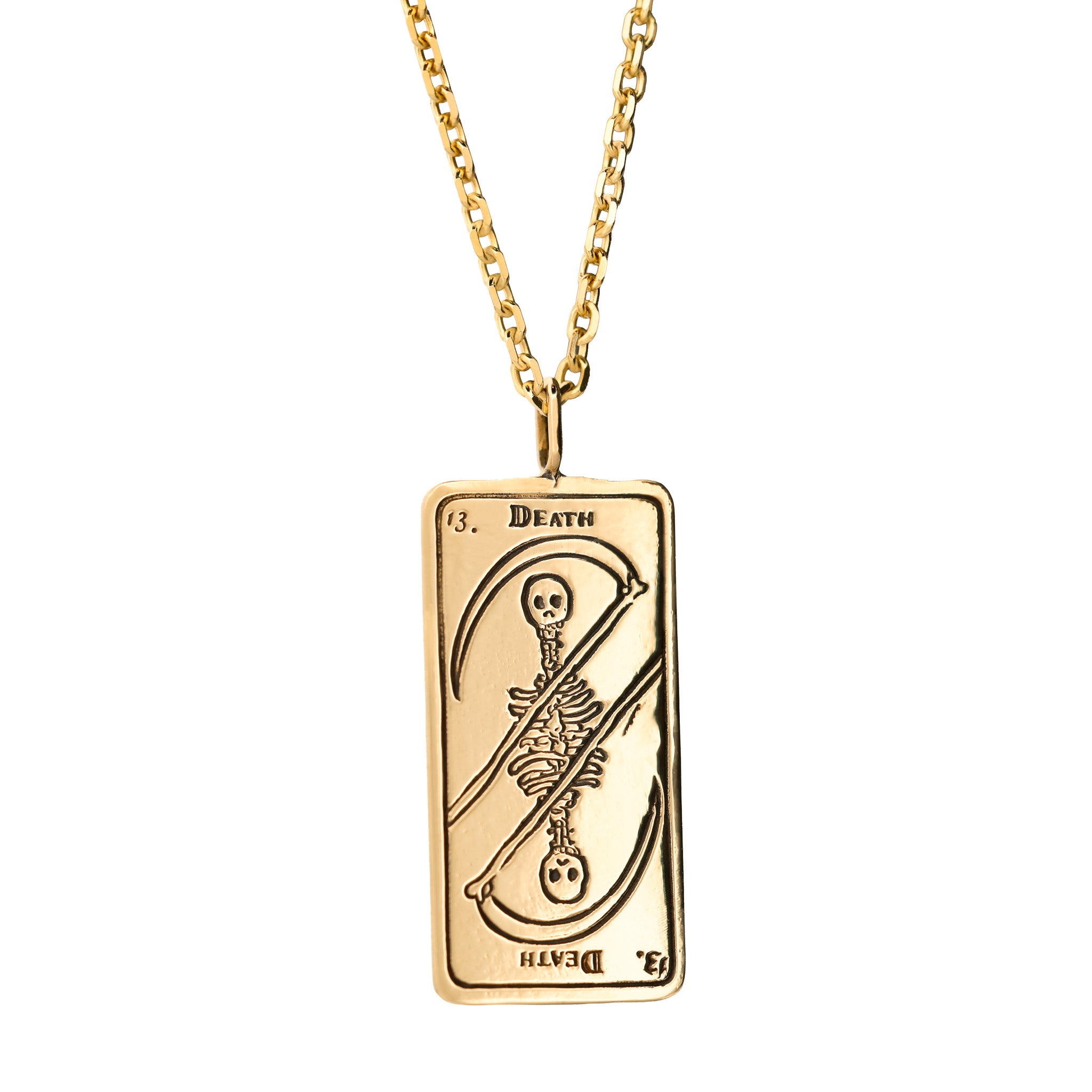 Tarot Card Charm - Death