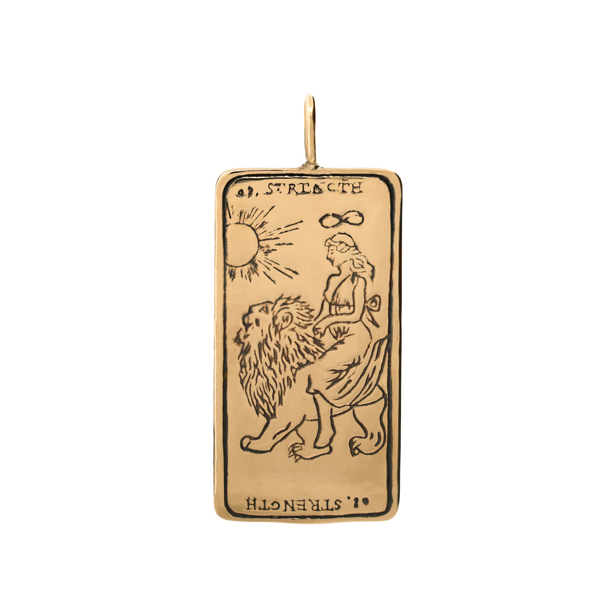 Tarot Card Charm - Strength
