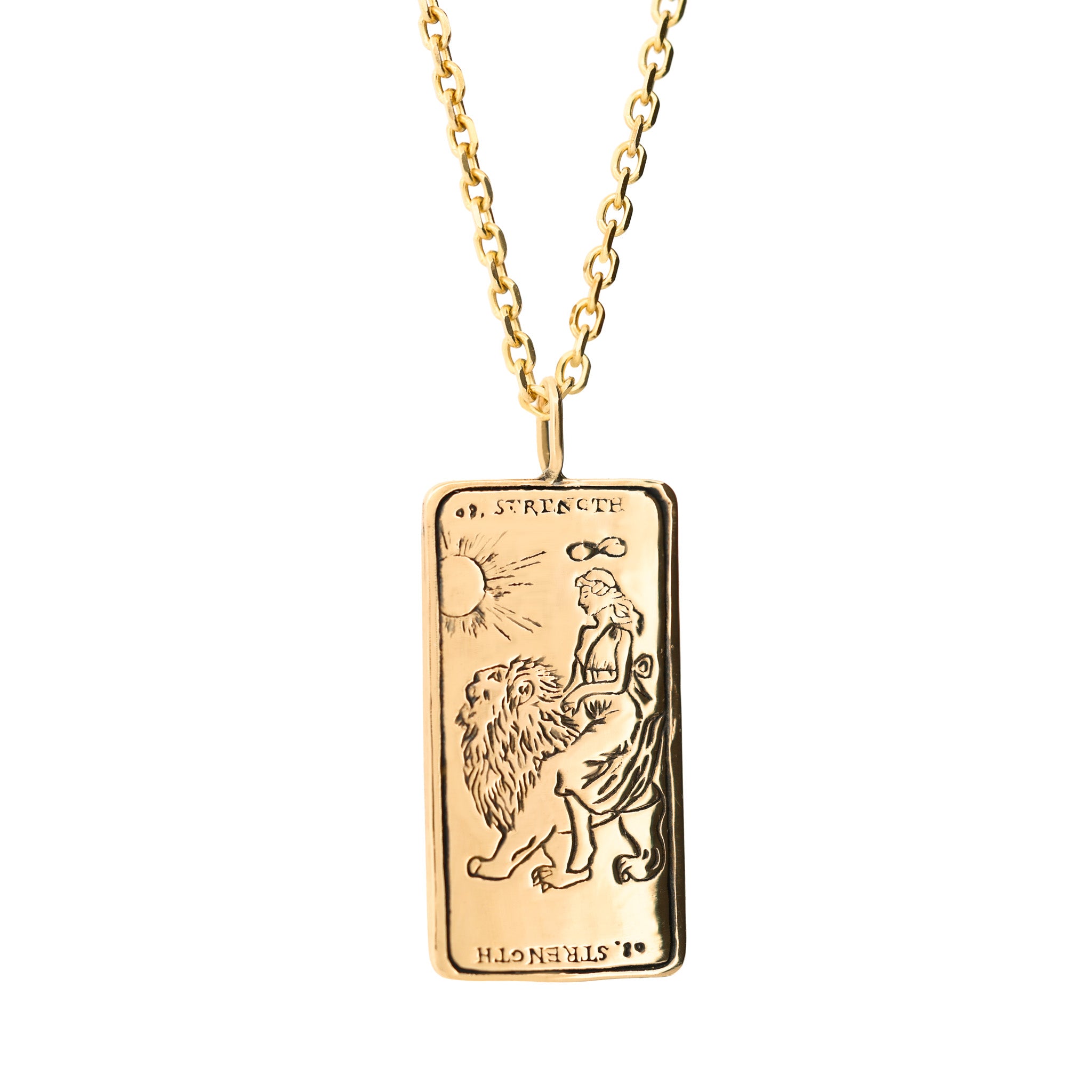Tarot Card Charm - Strength