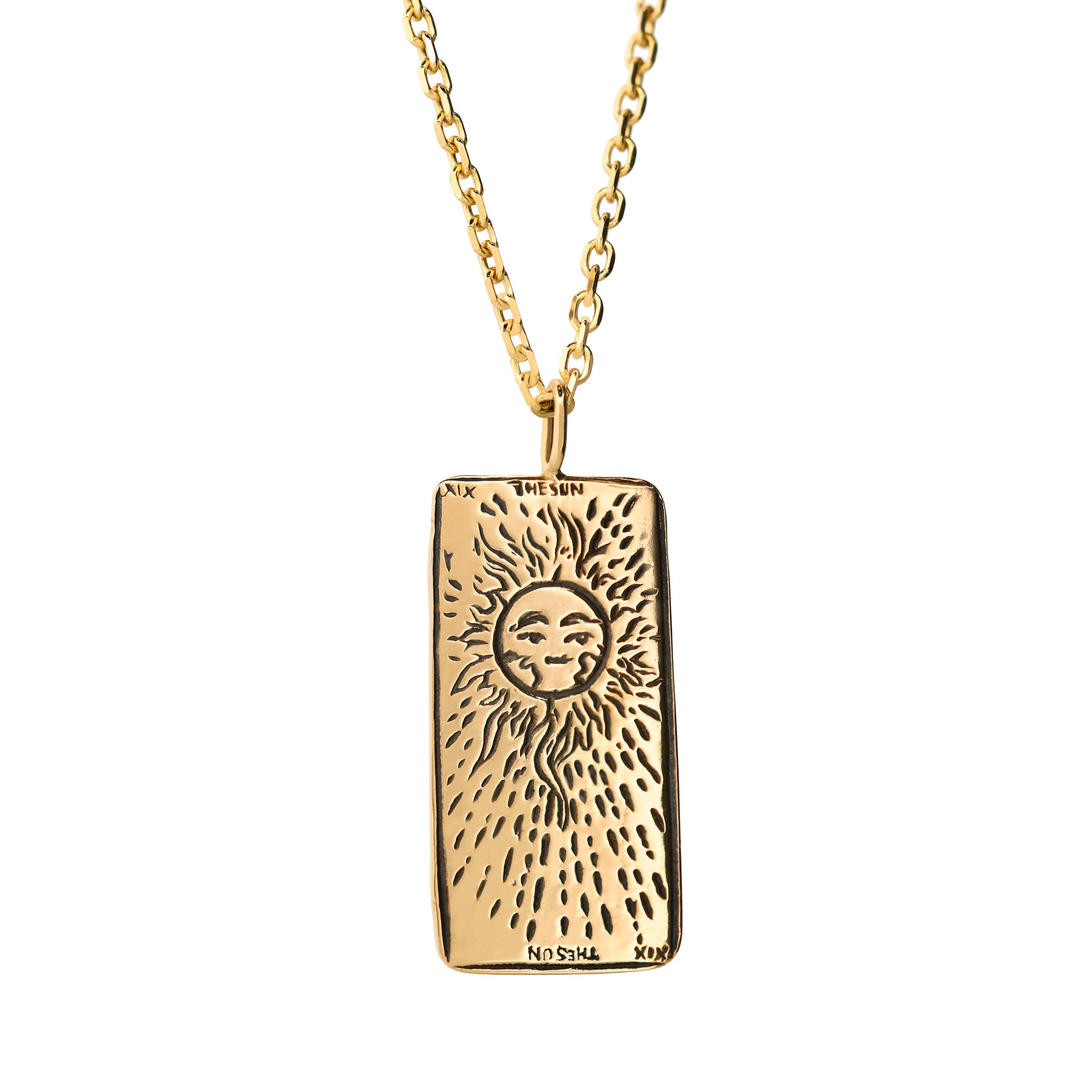 Tarot Card Charm - The Sun