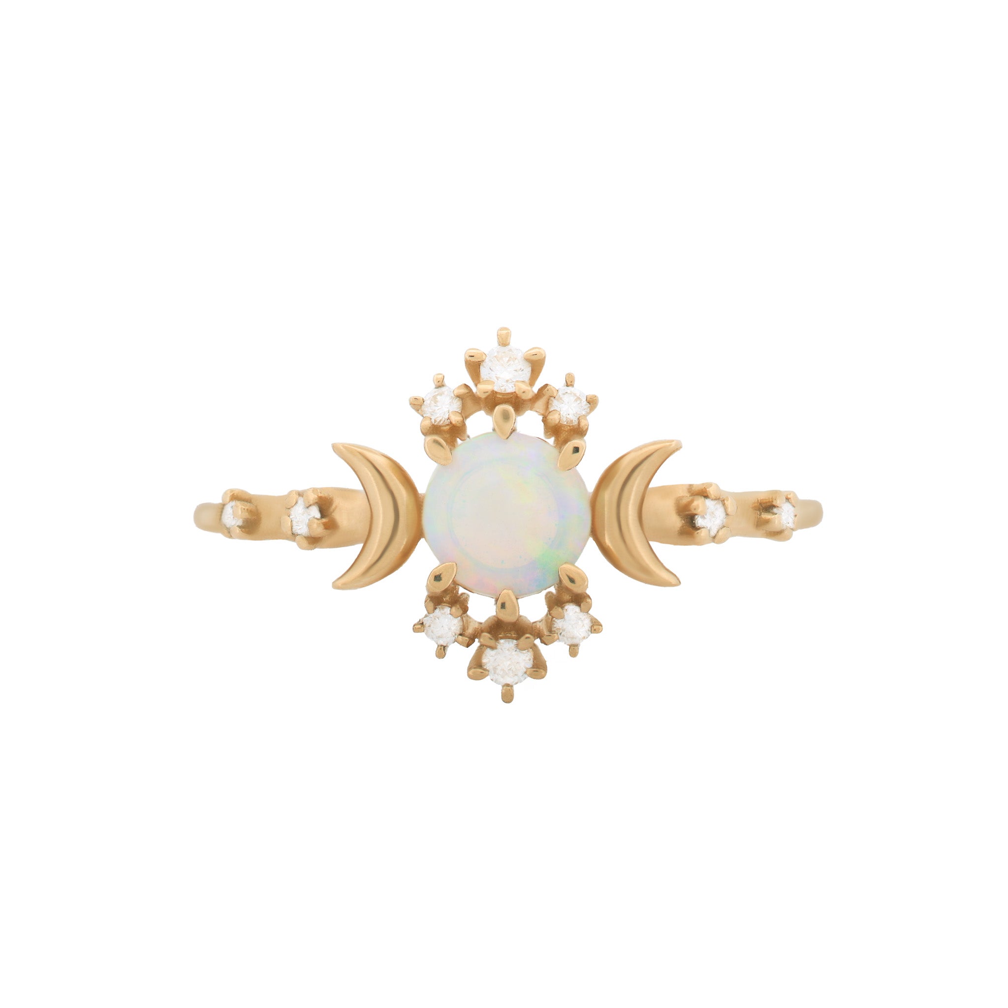 Wandering Star Ring - Opal