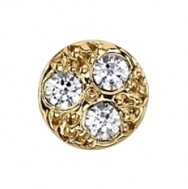Pavé Circle (3mm)