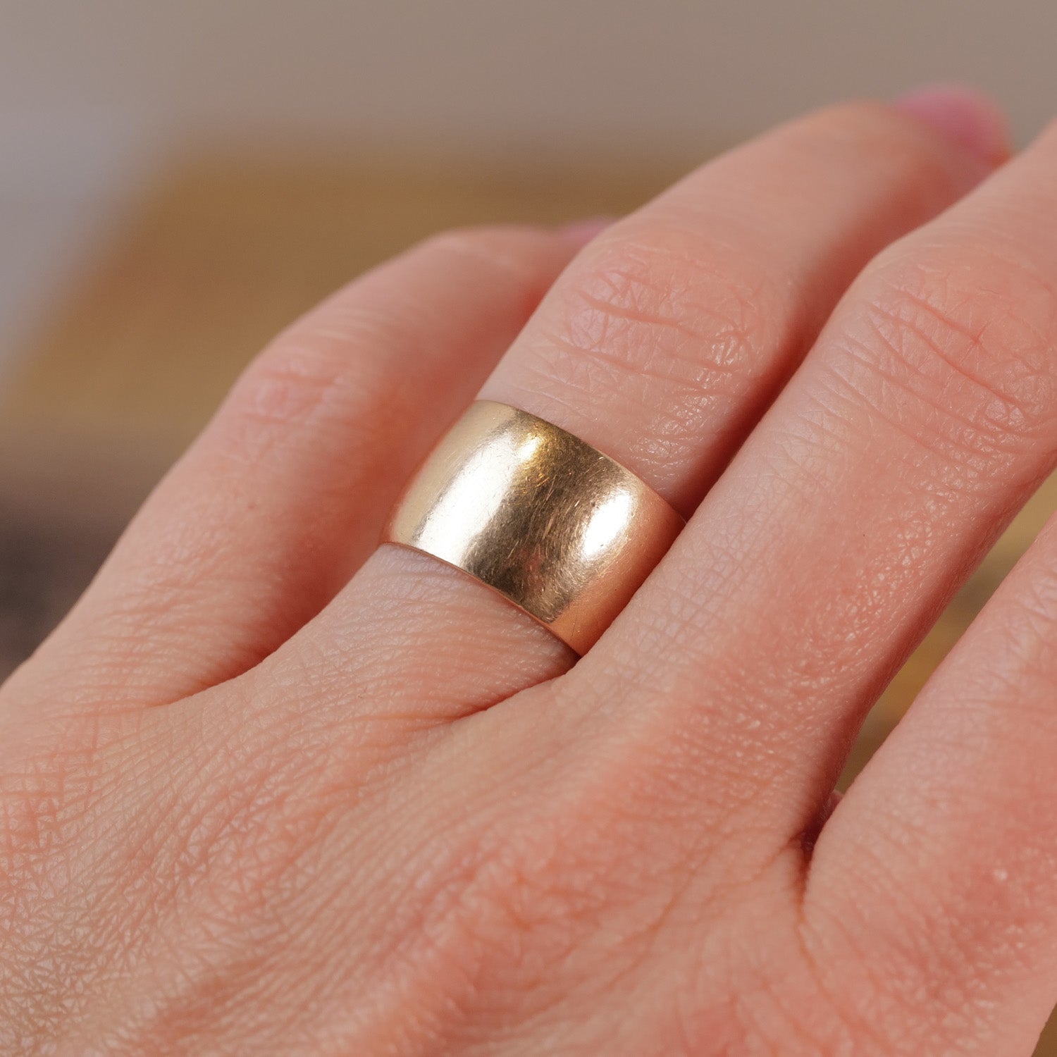 Vintage Wide Cigar Ring