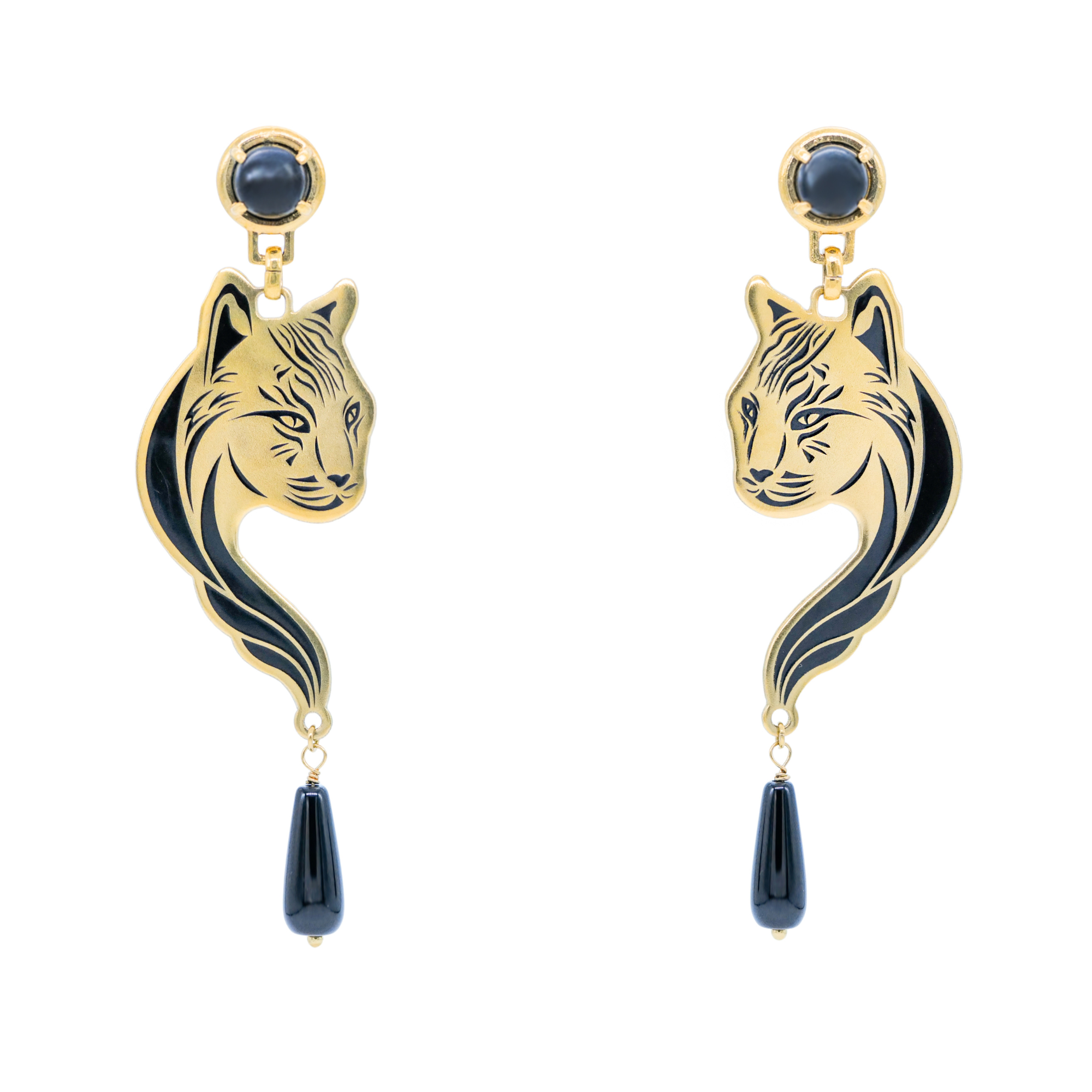 Lynx Nouveau Earrings