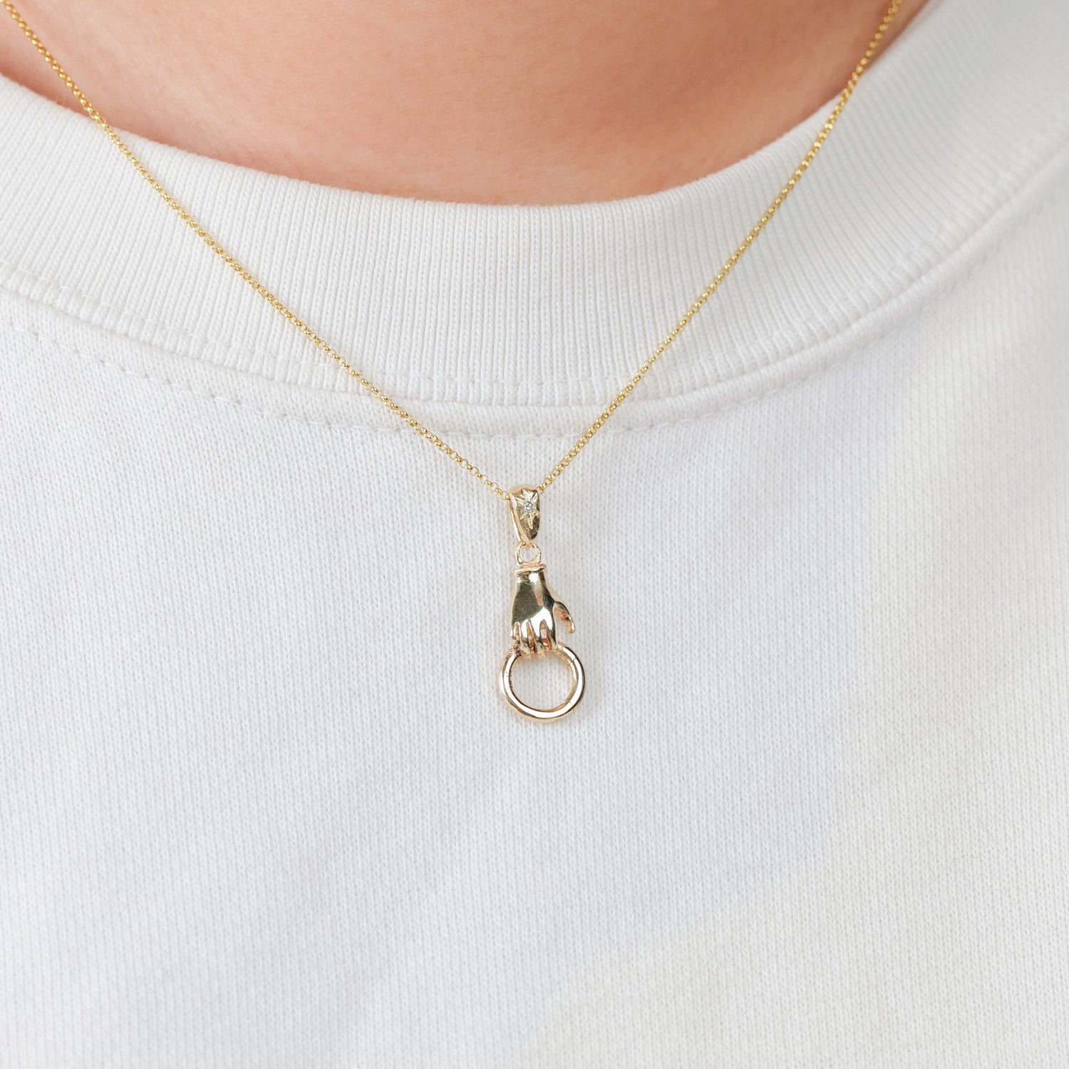 Single Hand Charm Holder