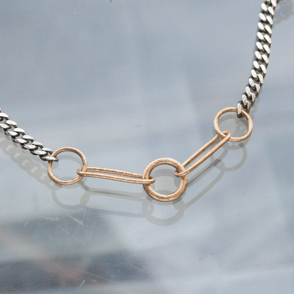 5 Link Charm Holder Necklace