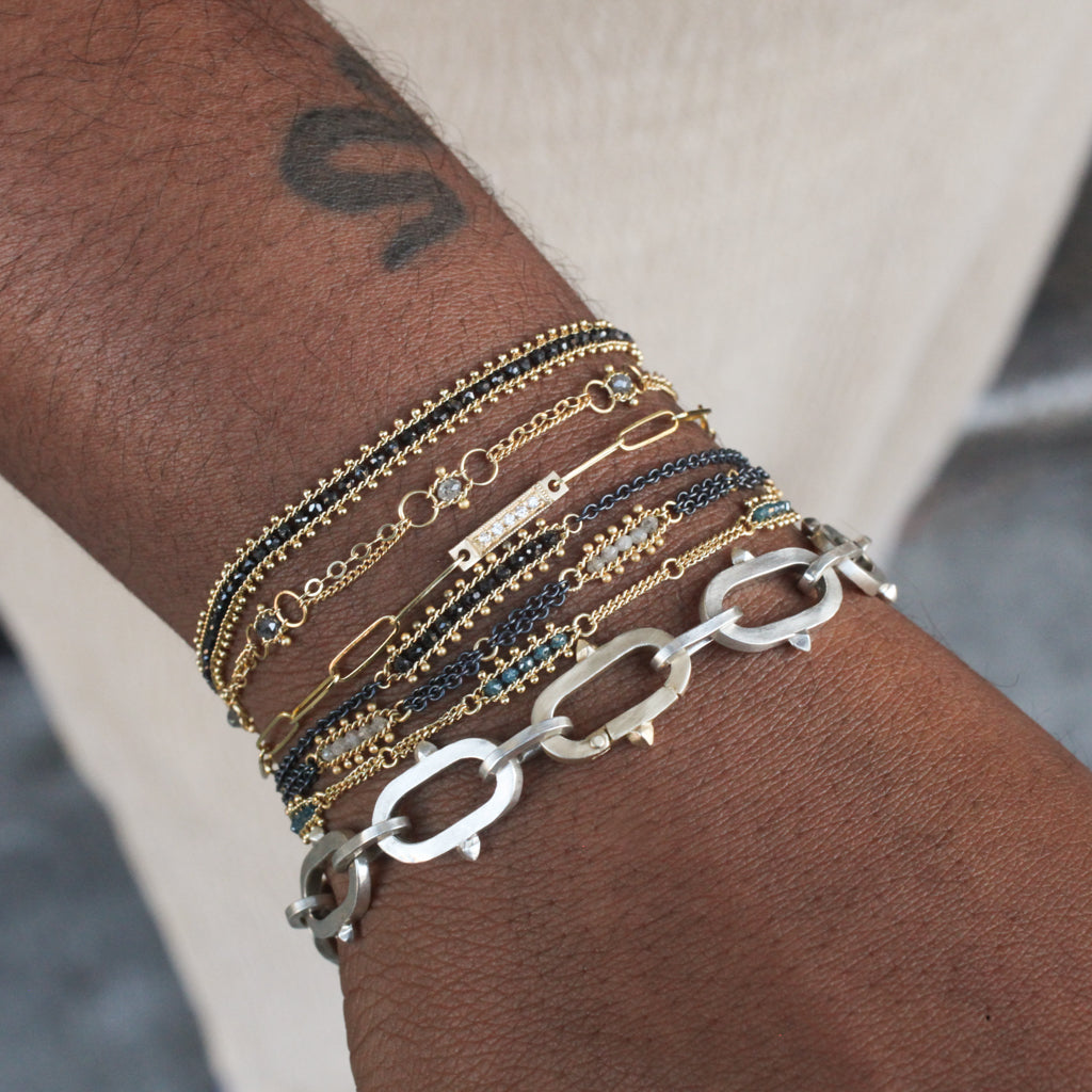 Textile Single Station Bracelet