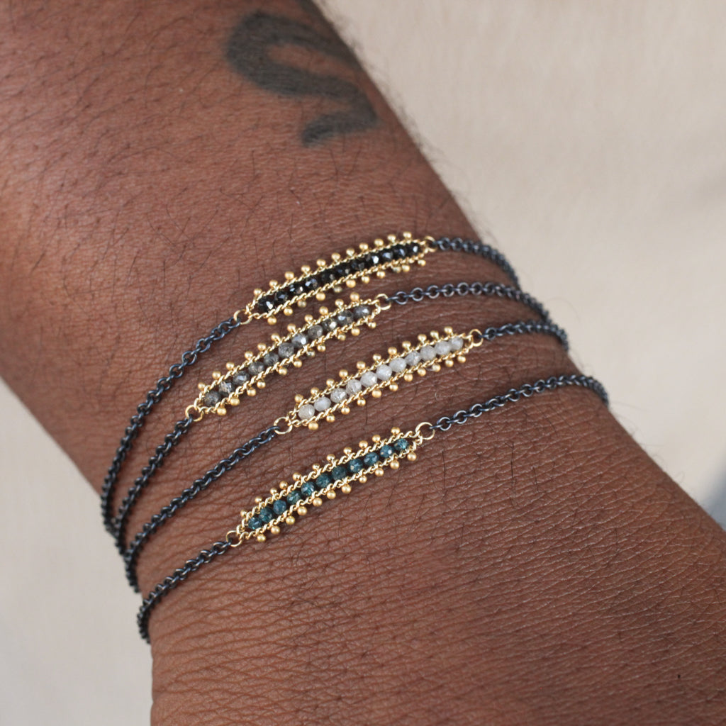 Textile Single Station Bracelet