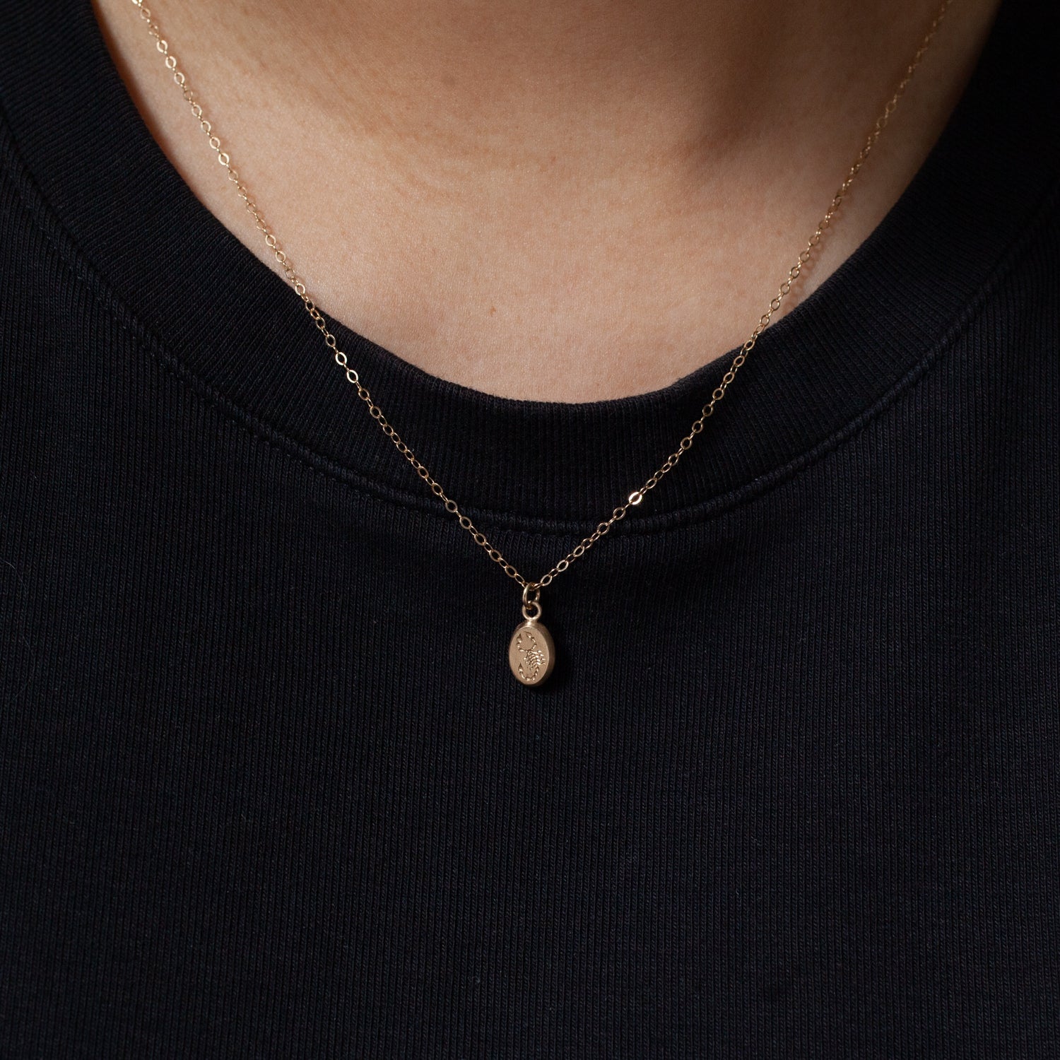 Tiniest Scorpion Necklace