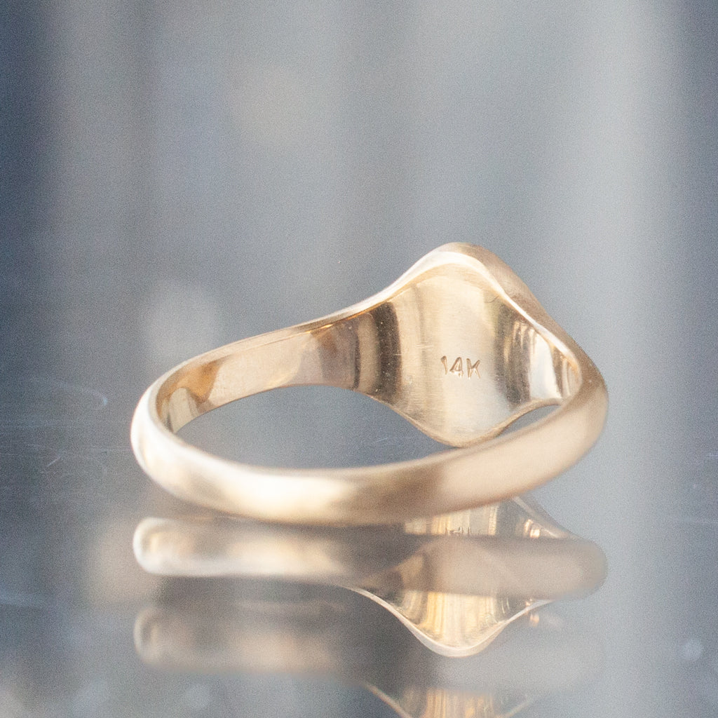Tiniest Spider Signet Ring