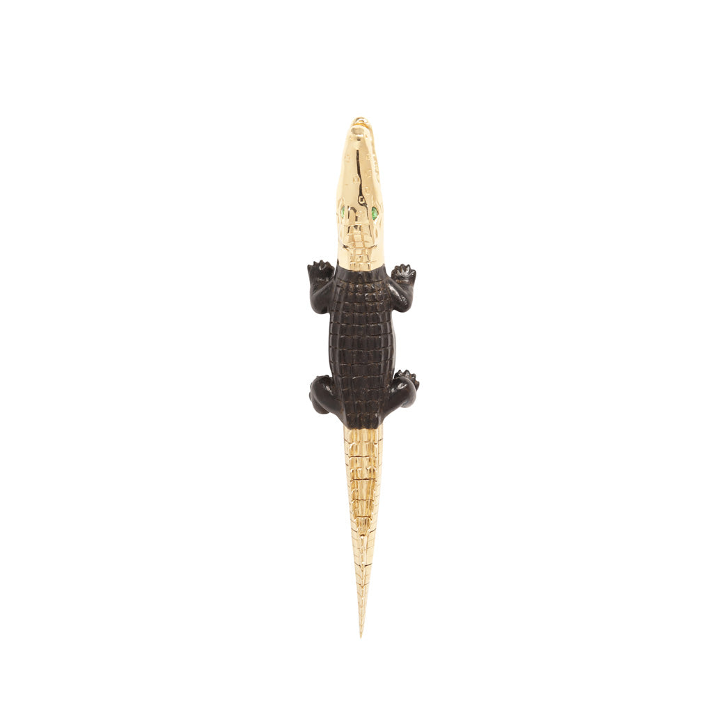 Alligator Bite Earring