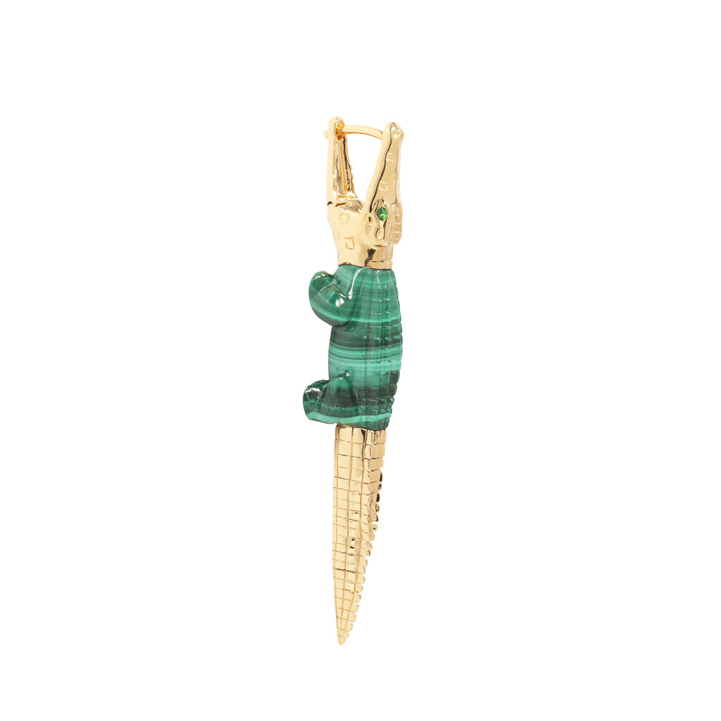 Alligator Bite Earring