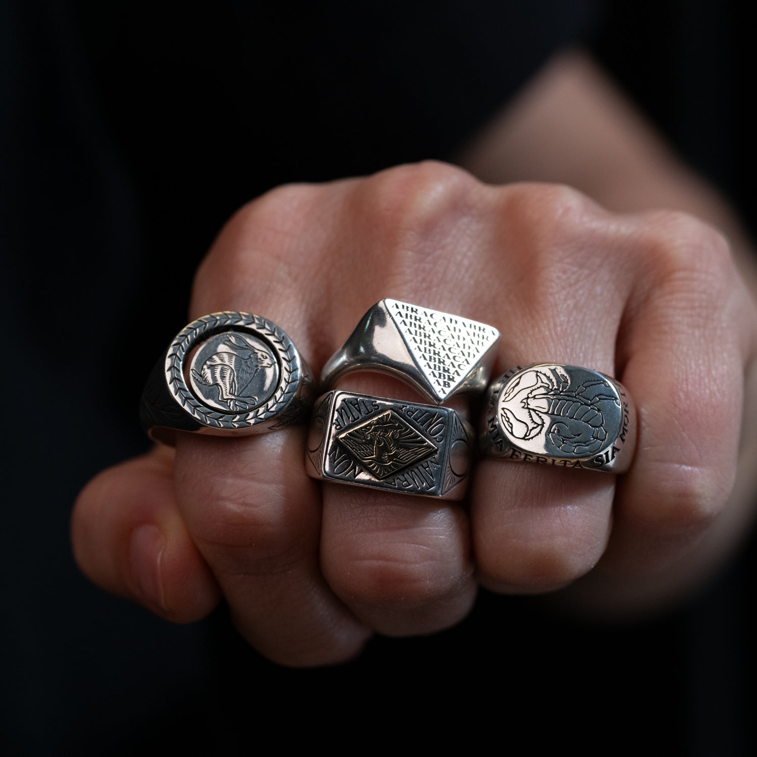 Scorpion Signet Ring