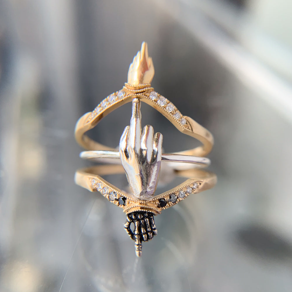 Reaper Hand Stacking Band – Fiat Lux