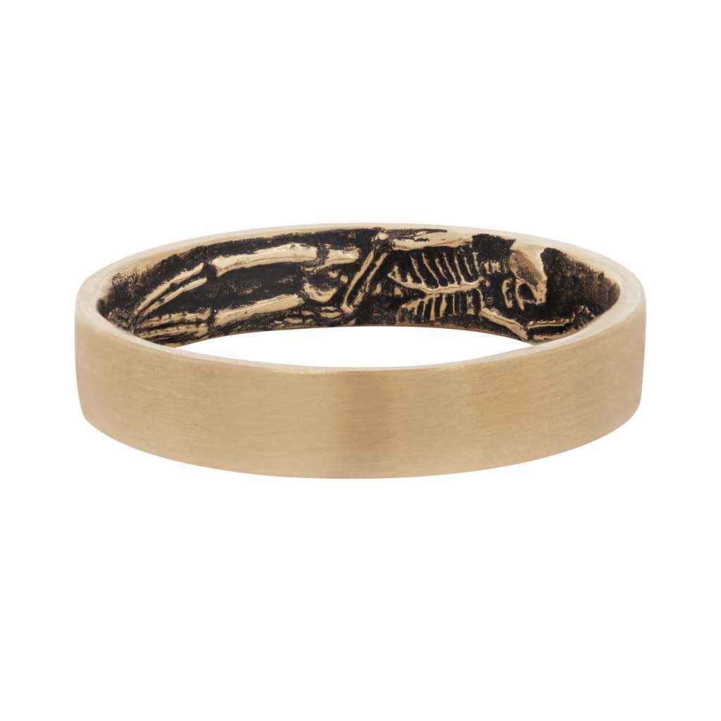 Secret Skellies Ring - Flat