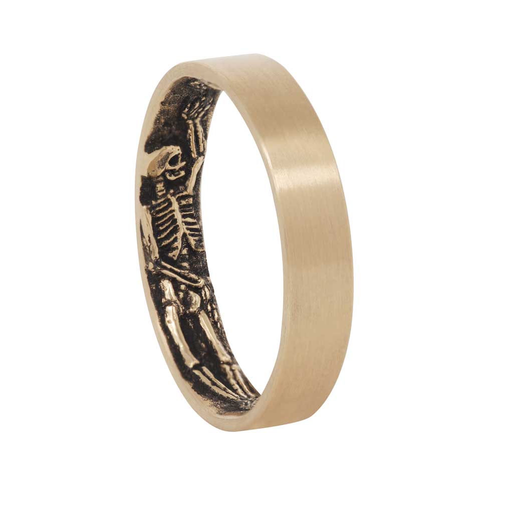 Secret Skellies Ring - Flat