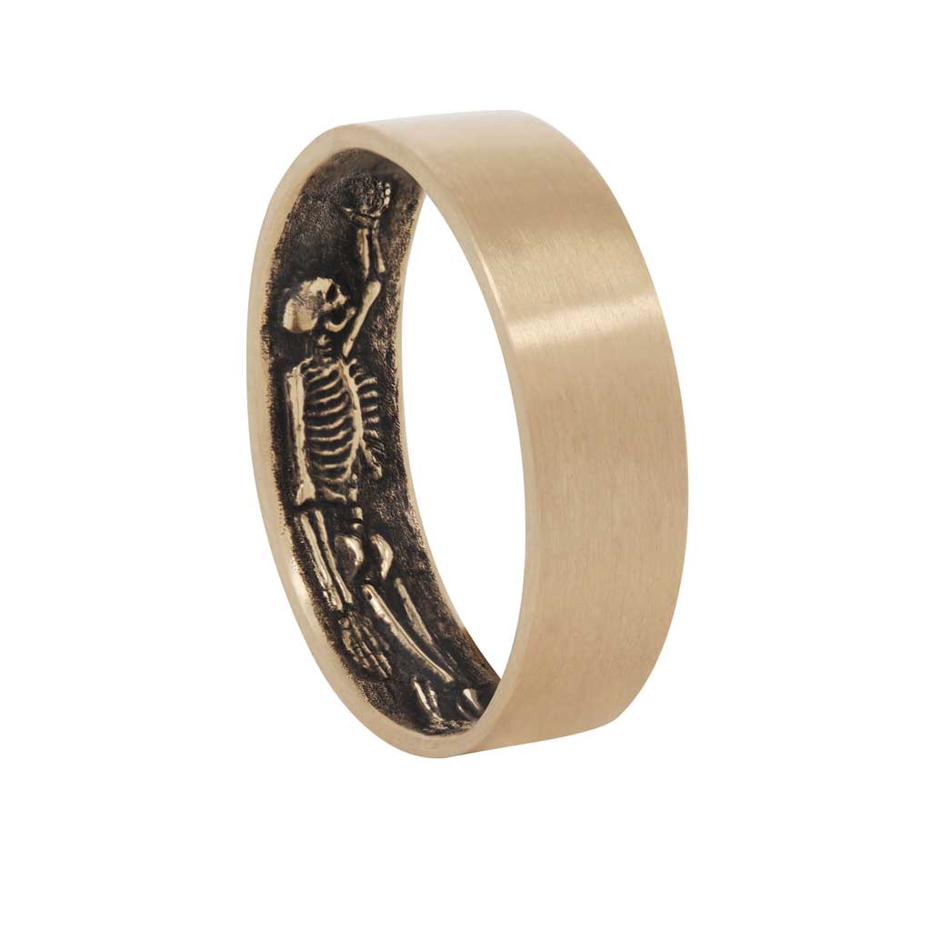 Secret Skellies Ring - Flat