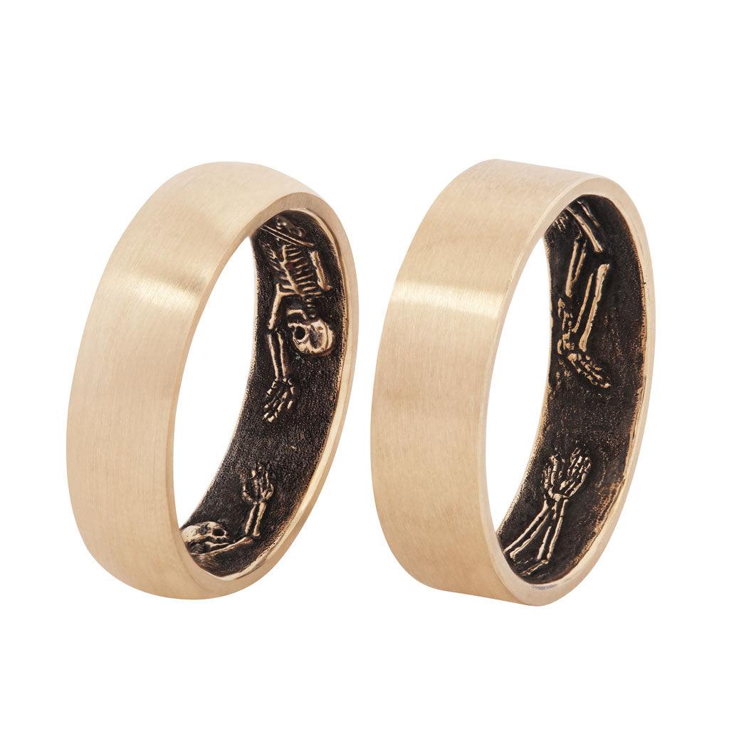 Secret Skellies Soft Domed Band