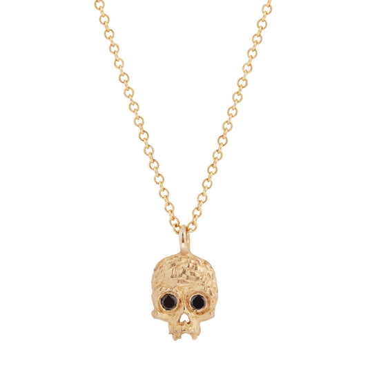 Cubist Skull Necklace