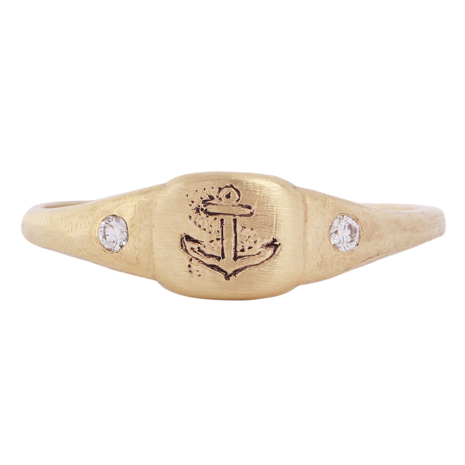 Littlest Anchor Pinky Ring