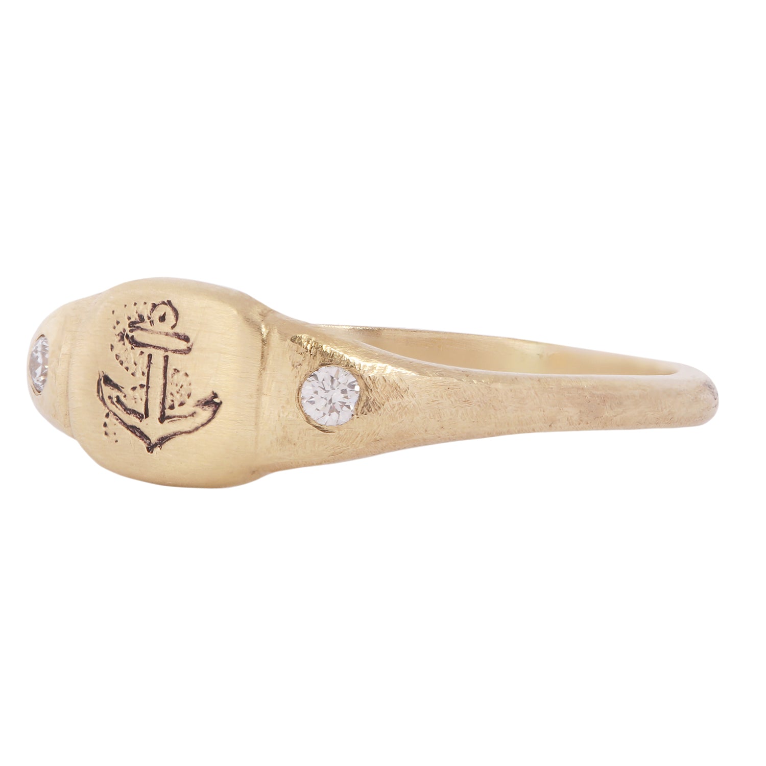 Littlest Anchor Pinky Ring
