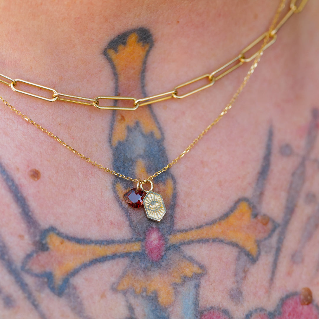 Fiat Lux Hex Eye Charm - Classic