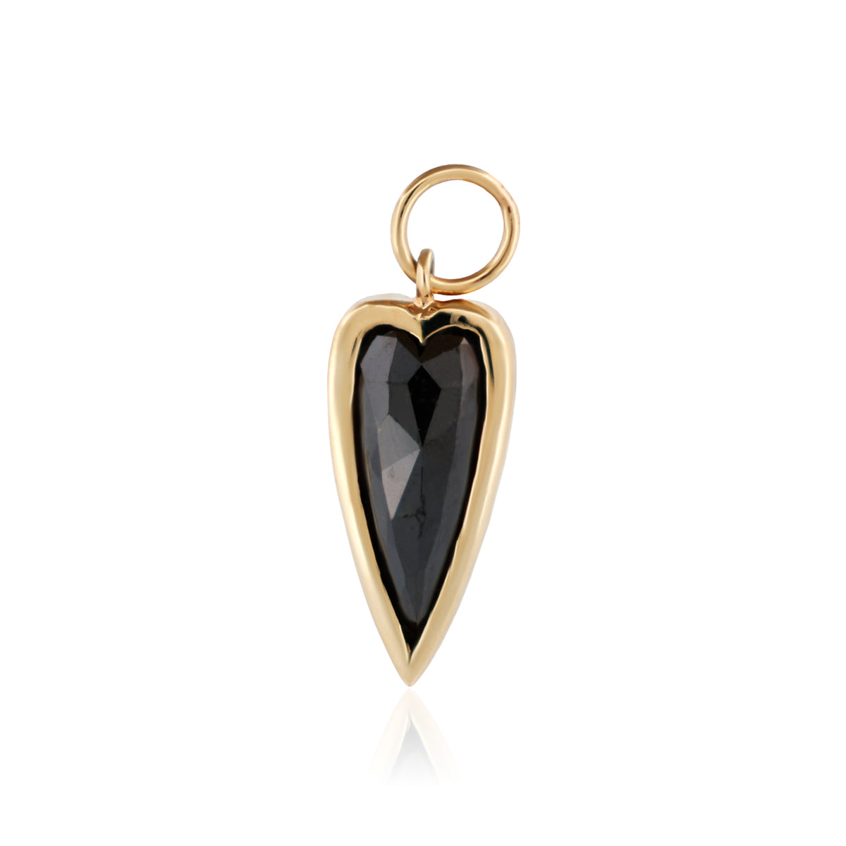 Petite Punk Heart Charm