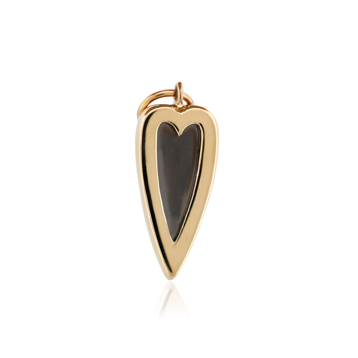 Petite Punk Heart Charm
