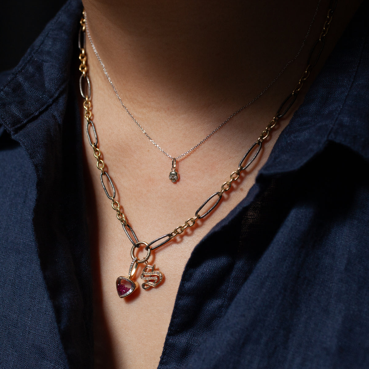The Skull Charm - Petite