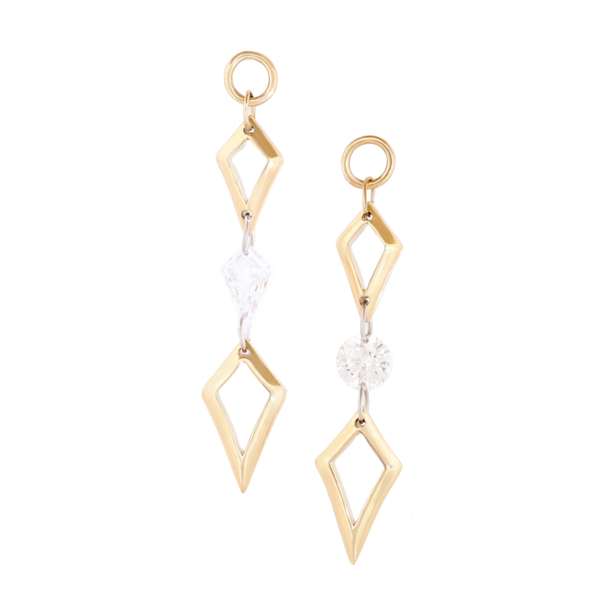Falling Star Dangle - Kite Diamond