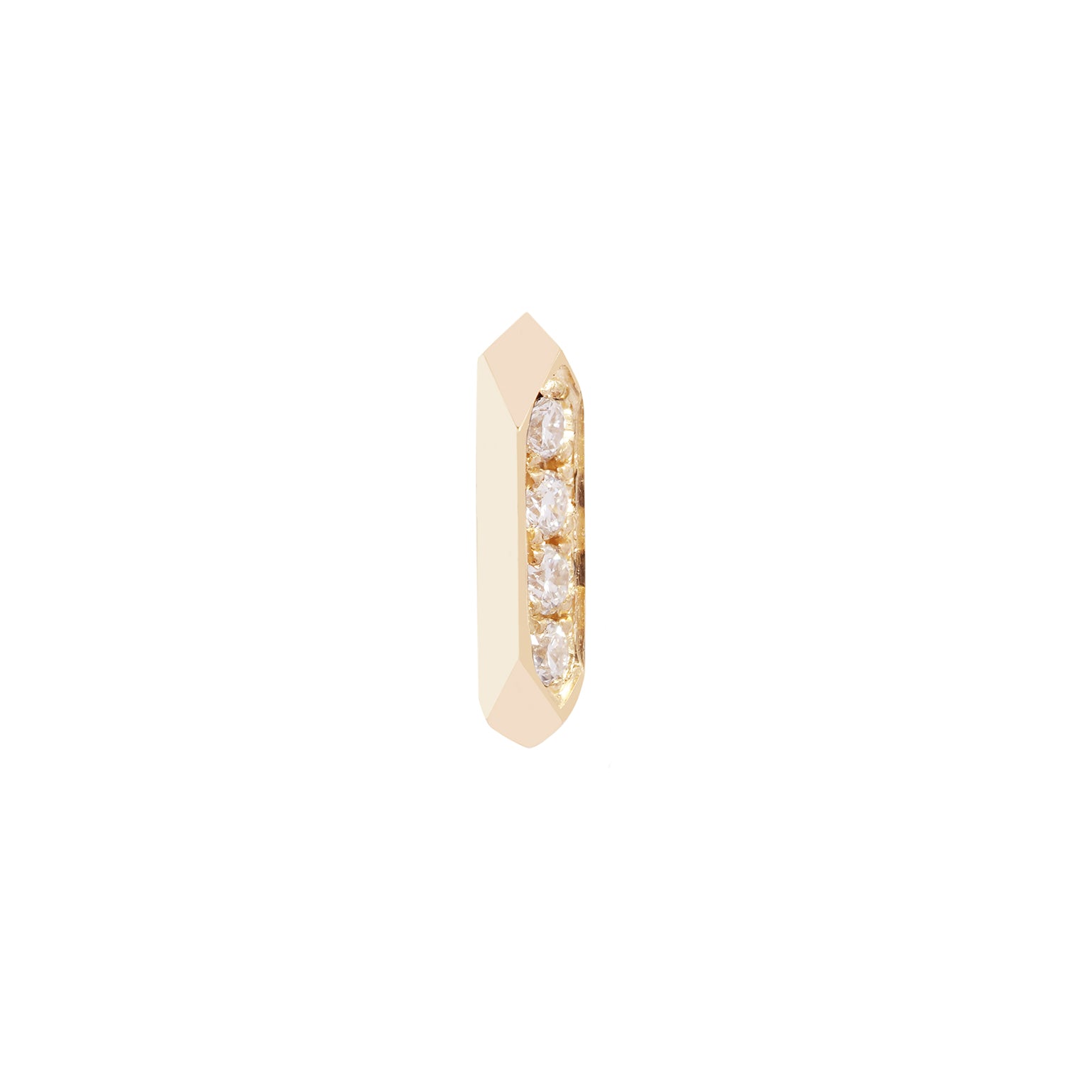 Pavé Knife Edge Charm