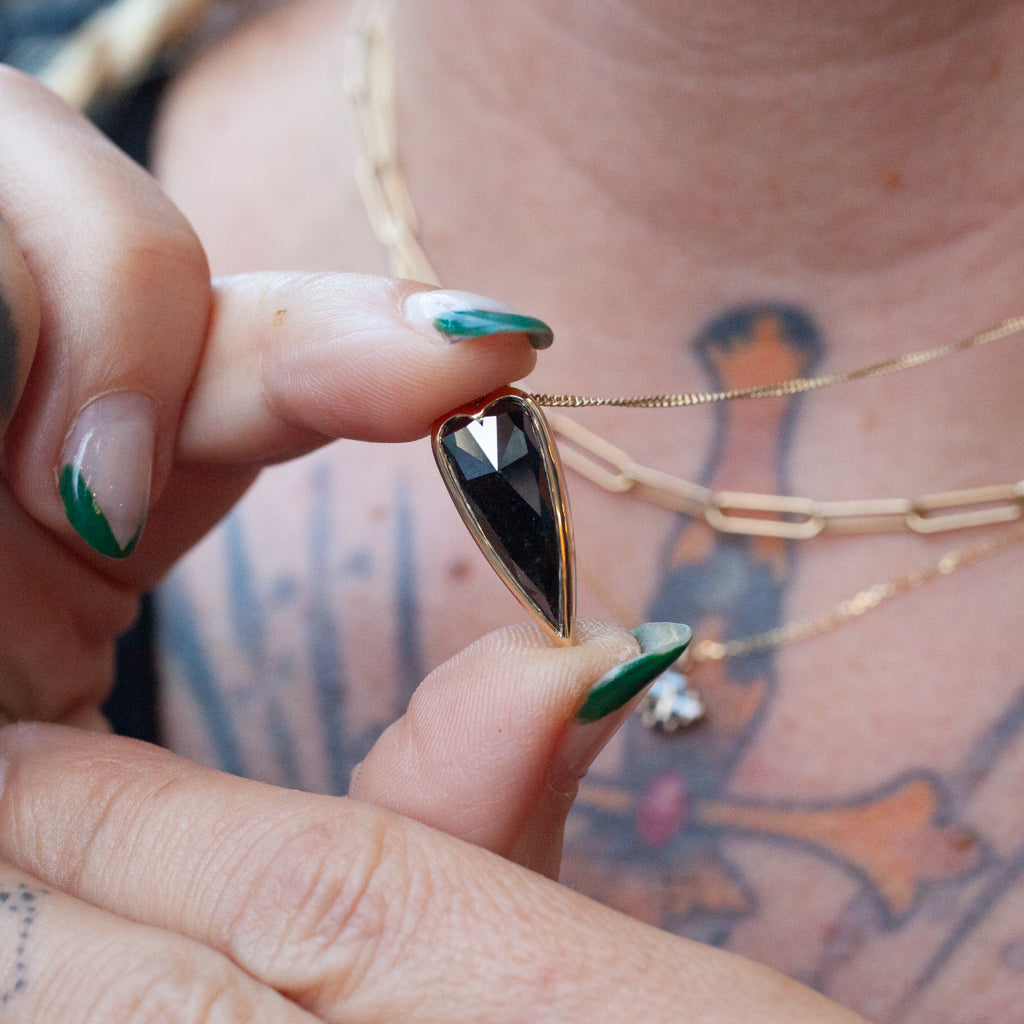 Punk Heart Necklace