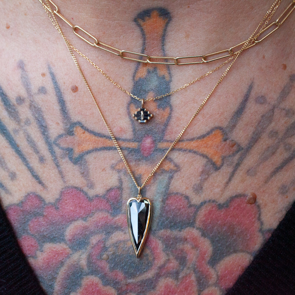 Punk Heart Necklace