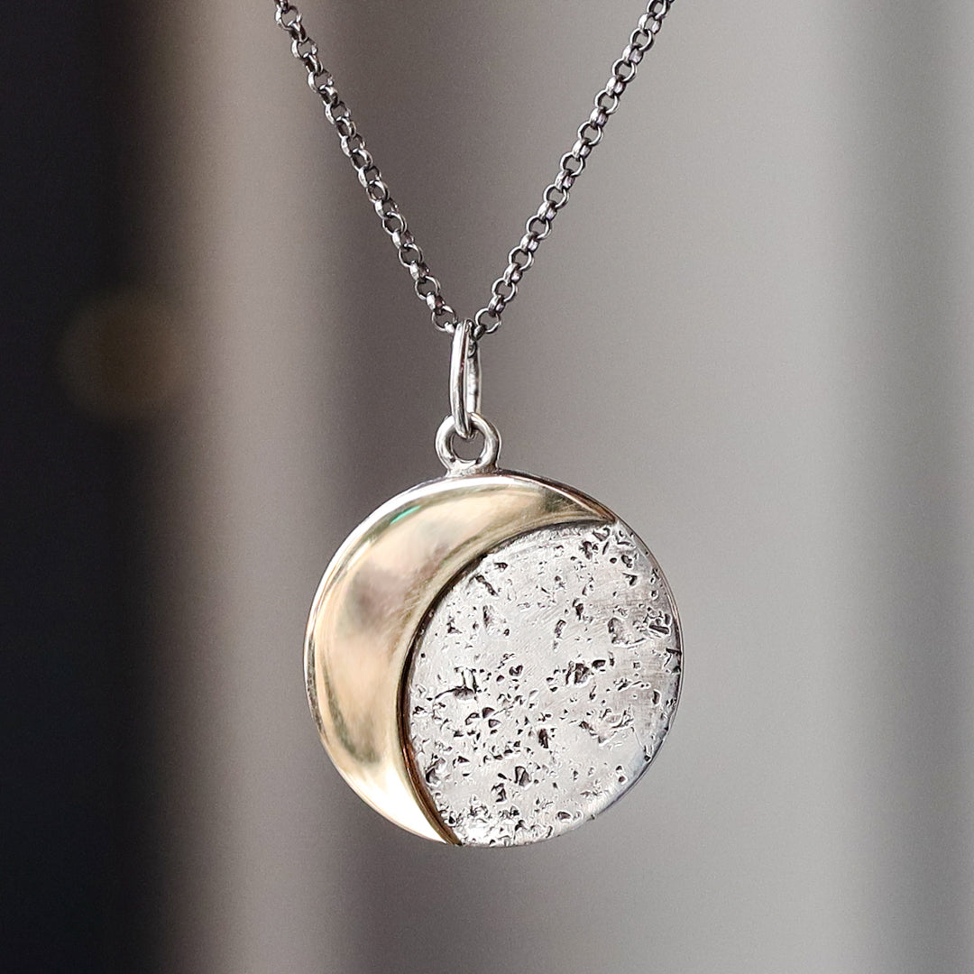 Fiat Lux x Erin Hupp Moon Necklace