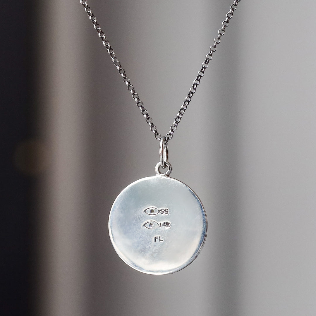 Fiat Lux x Erin Hupp Moon Necklace