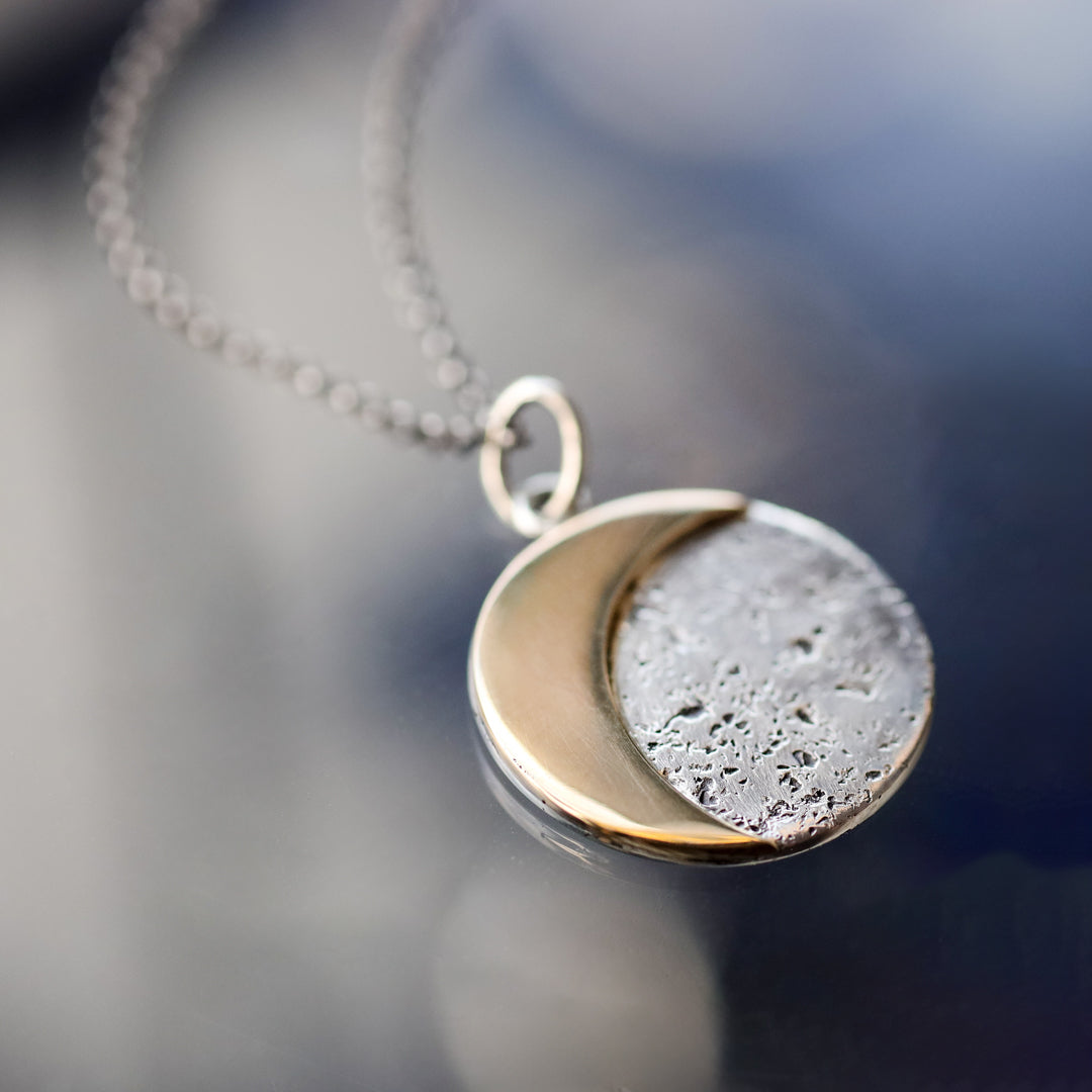 Fiat Lux x Erin Hupp Moon Necklace
