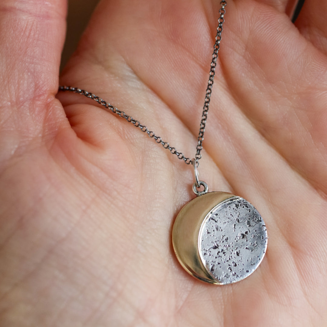 Fiat Lux x Erin Hupp Moon Necklace